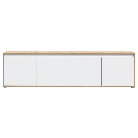 Large TV stand with internal storage space (#3638)