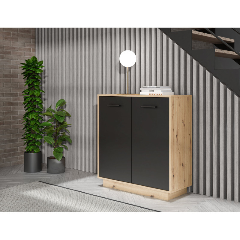 Small sideboard with two doors and one interior shelf (#3644)