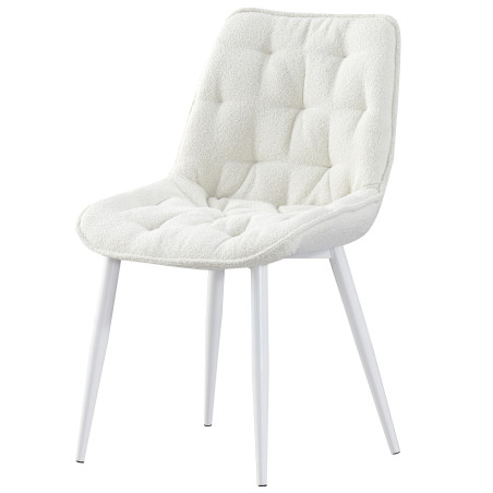Upholstered dining chair without armrests (#3689)