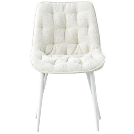 Upholstered dining chair without armrests (#3689)