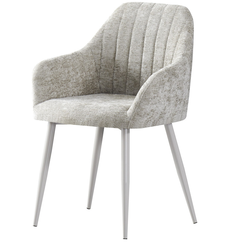 Upholstered chair with armrests (#3690)