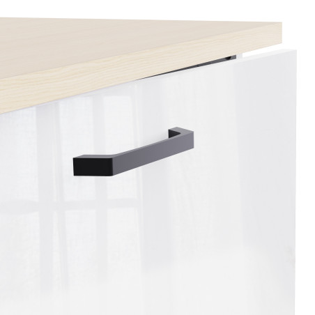 Wide kitchen base cabinet in white (#3673)