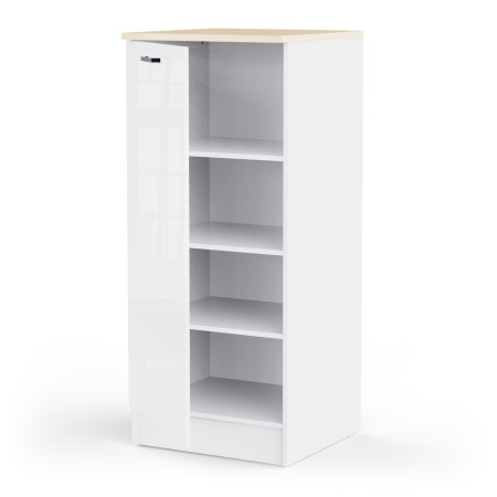 Tall kitchen cabinet in white (#3683)
