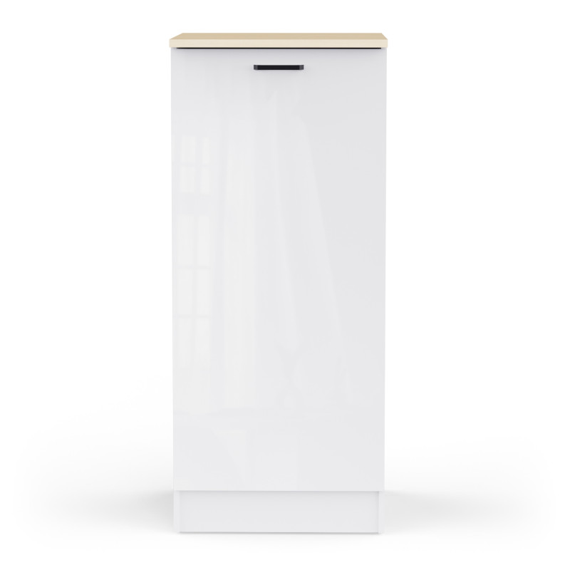 Tall kitchen cabinet in white (#3683)