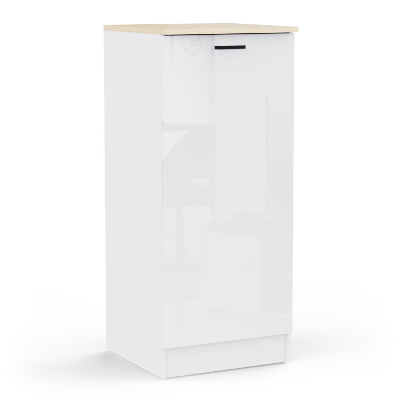 Tall kitchen cabinet in white (#3683)