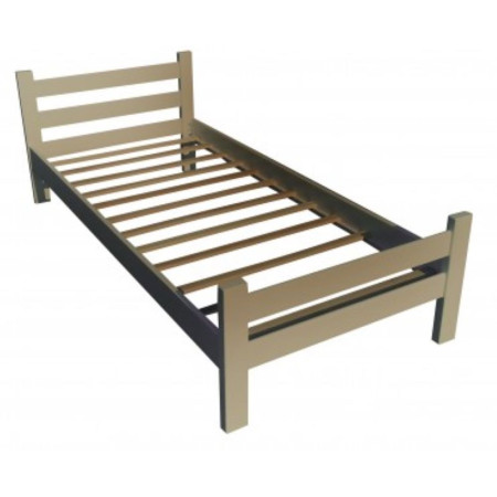 Solid wood bed with a classic design (#3701)