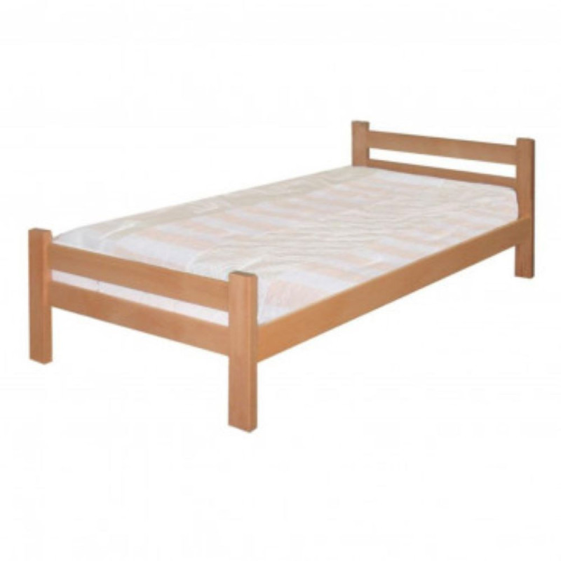 Solid wood bed with a classic design (#3701)