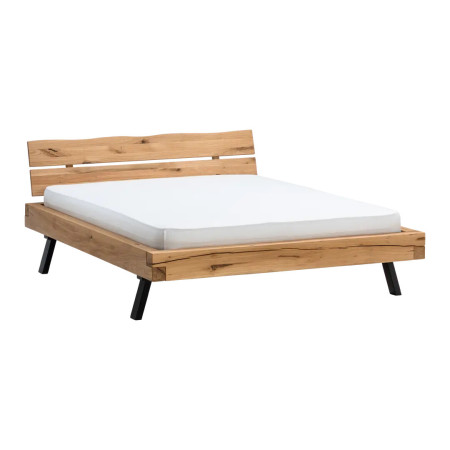Bed made of solid oak wood (#3718)