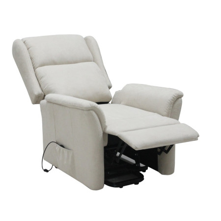 Fabric-upholstered relax chair with lean-forward feature (#2091)