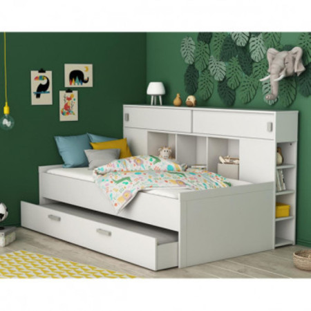 Functional bed that offers many options for storing things (#2620)