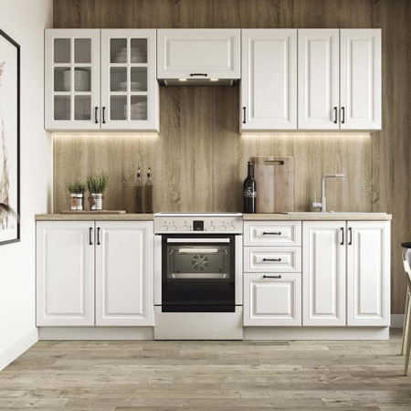 Kitchen block in white (#3142)